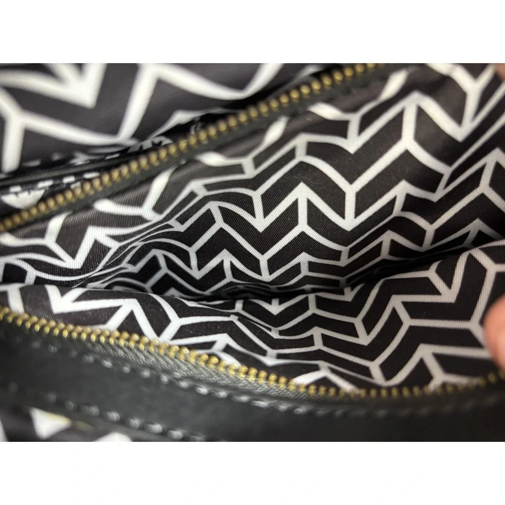 Antik Kraft Lyla Saddle Bag Black Studded‎ Vegan Leather Boho Shoulder Purse